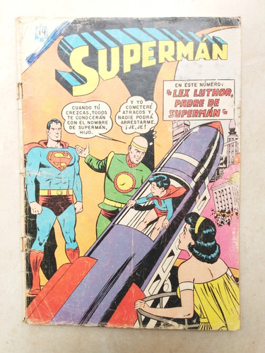 Superman N 467 Ediciones Recreativas Novaro 1964 J F Kennedy