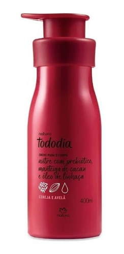 Hidratante Tododia Cereja E Avelã Natura 400ml Original