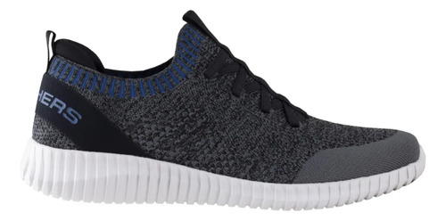 Tenis Deportivos Skechers Elite Flex 232048 Gris Air Cooled | Meses sin interés