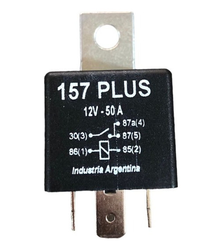 Mini Relay Universal 50a 12v Ralux 157 Plus 5 Term Reforzado