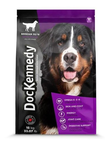 Alimento Doc Kennedy Breeder Cuidado Articular 15kg Perro