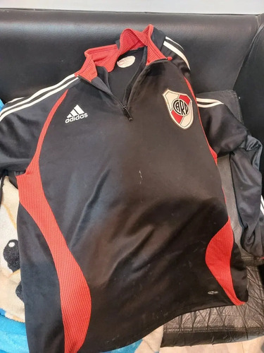 BUZO RIVER - CUELLO / GRIS - Comprar en Futbolero