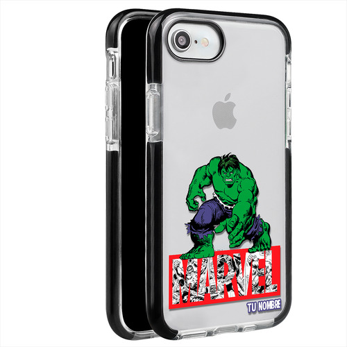 Funda Para iPhone Hulk Marvel Nombre Personalizada