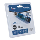 Kit 10 Adaptador Usb Rede Rj45 Cabo De Rede Internet Blister