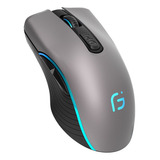 Mouse Inalambrico Recargable Conmutable Bluetooth/2.4g Hz