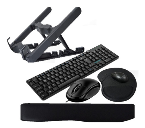 Kitoffice-suporte, Teclado E Mouse Movitec, Keypad-mousepad