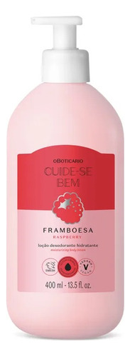 O Boticário Hidratante Cuide-se Bem Feira Framboesa 400 Ml