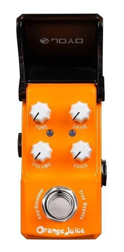 Pedal Joyo Jf-310 Emulador De Amplificadores Orange