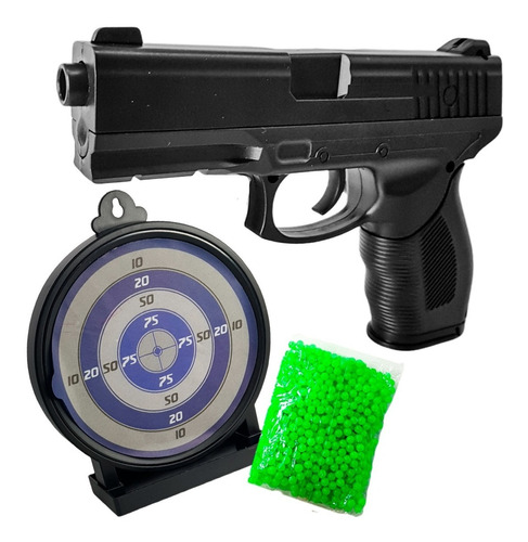 Pistola Airsoft Blanco Gel Balines Replica Resorte Vigor