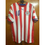 Camiseta Paraguay Alemania 2006 Acuña #10 Independiente Boca