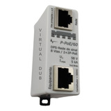 Protetor De Surto Raio Dps Mtm P-poe60 Ethernet Poe Rj45