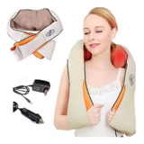 Cojin Masajeador Almohada Lumbar Electrico 220v 12v Auto