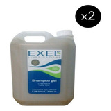 Shampoo Exel Gel Linea  Keratina Profesional X3800ml X2