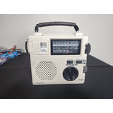 Radio Grundig  Fr200 Reloj Onda Corta Portatil  