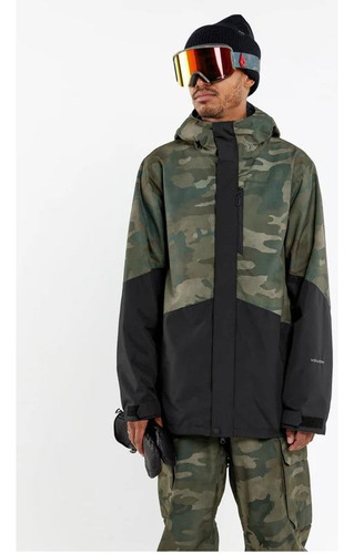 Parka Vcolp Ins Jacket Verde Hombre Volcom