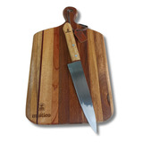 Tabla De Cocina Cortar/picar Kit Bbq Cuchillo Chef Bruma