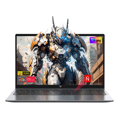 Laptop Kamrui Amd Ryzen 7 7730u 16gb Ram 512gb SSD Con Teclado Español Windows 11 Pro 15.6'' Gris | Meses sin interés