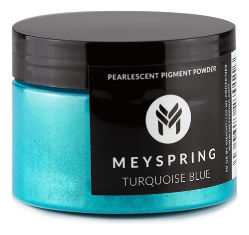 Pigmento Para Resina Epoxi Color Azul Turquesa 50gr Mica
