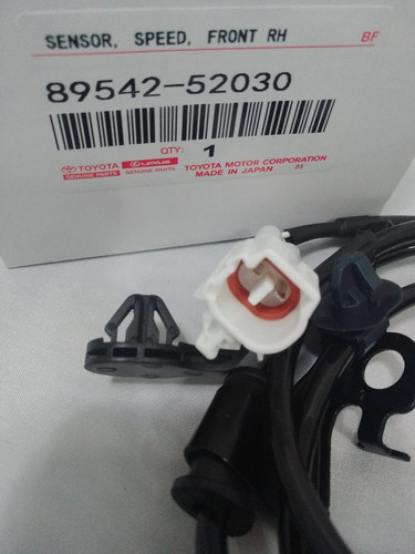 Sensor Abs Delantero Derecho Toyota Yaris 06-11  89542-52030 Foto 2