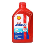 Aceite Shell 20w50 4t Advance Ax3 Mineral Moto