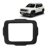 Moldura 2 Din Jeep Renegade 2016 Dvd Multimídia Preto