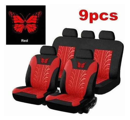 Funda De Asiento De Coche Universal Con Diseño De Mariposa