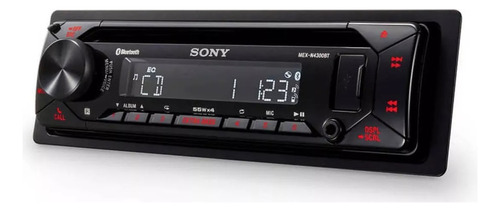 Autoestéreo Para Auto Sony Mex-n4300bt Con Usb Y Bluetooth