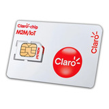 Chip M2m Claro 50mb Mensal - M2m/iot - 2g / 3g / 4g