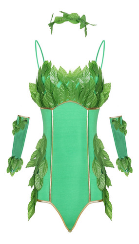 Body De Lethal Beauty Poison Ivy Para Mujer  Disfraz De Cosp