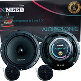 Kit 2 Vias Audiophonic Need Kn650 6 Polegadas / 110w Rms Som