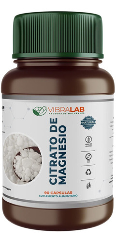 Citrato De Magnesio 90 Capsulas 100% Natural Vb. Agronewen