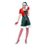 Vestido De Fiesta De Los Elfos De Navidad, Vestidos De Mujer