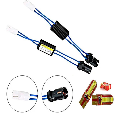 Resistor Canbus Canceler Encaixe Pingo T10 Tira Erro Painel