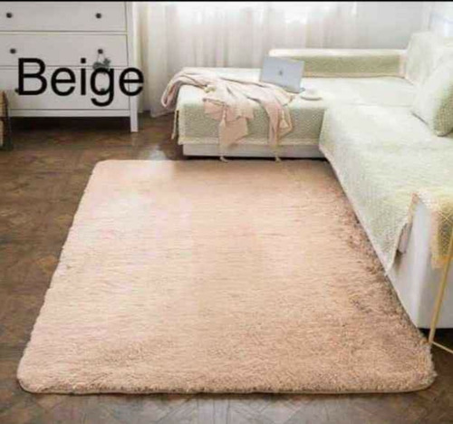 Alfombras Peluditas Livianas 300x200  Beige