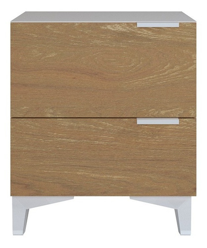 Velador Mood Hyggesign 45 X 57 X 35cm. Madera / Blanco