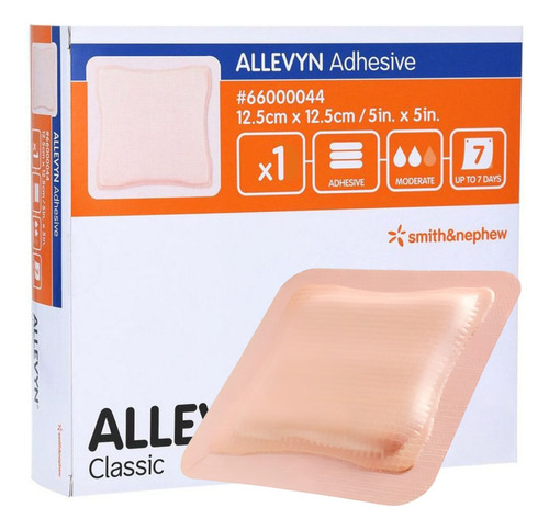 Allevyn Adesivo 12,5cm X 12,5cm - 3 Unidades