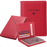 Porta Viaje Pasaporte Documentos Fundacon Proteccion Rfid