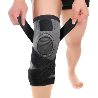 Rodillera Elastica Ortopedica Ajustable Ligamentos Meñiscos Color Gris oscuro Talle L | MercadoLibre