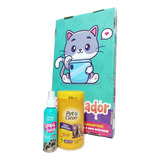 Kit Arranhador Gatos Limpa Patas Lenco Umedecido Pet Clean