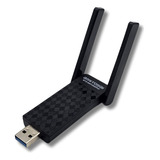 Placa De Red Wifi 6 Usb 1800mbps Amitosai Dual Band Antenas