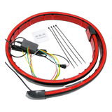 Aleron Led Universal Trasero Rojo