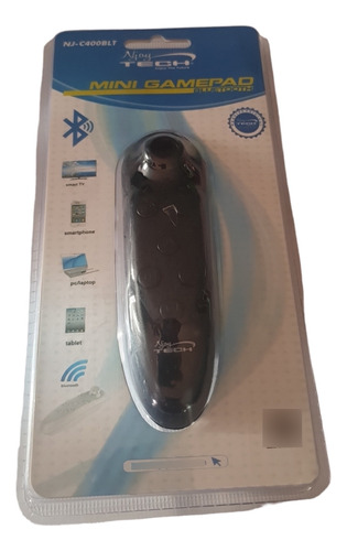 Mini Gamepad Bluetooth Njoy Tech Batería 2 Aa 1.5v