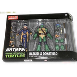 Dc Collectibles Batman Vs Tmnt - Batgirl Y Donatello