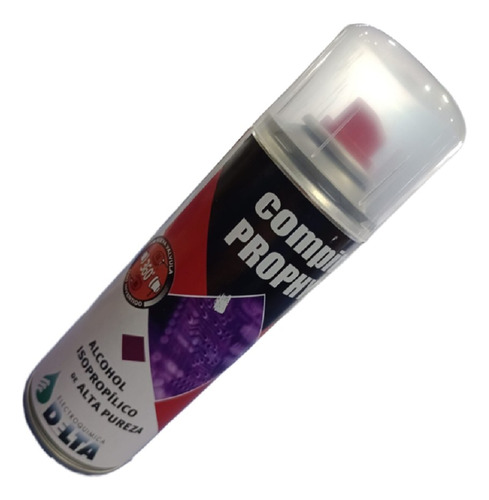 Alcohol Isopropilico En Aerosol Compitt Prophyl 165 Gr