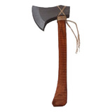 Juguete De Niño Hacha Vikinga 45 Cm En Madera Artesanal Baum