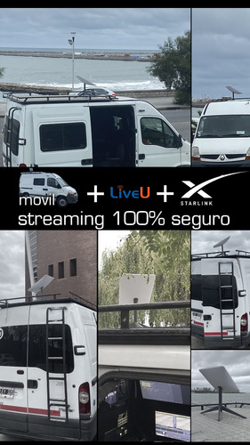 Streaming - Transmisiones - Movil De Exteriores - Liveu 