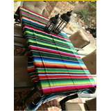 5  Manteles  De  Zarape 100% Mexicano  2.06x1.50