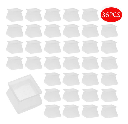 Protector De Pies De Silla Y Mesa De Silicona 36pcs