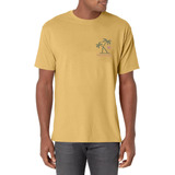 Quiksilver Polera Sunset Rituals Para Hombre, Amarillo Yem