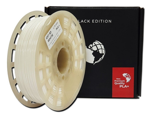 Filamento Gst 3d Pla+ Premium Quality Black Edition X1 Kg   